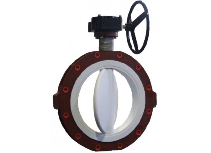 Butterfly Rubber Lined Valve